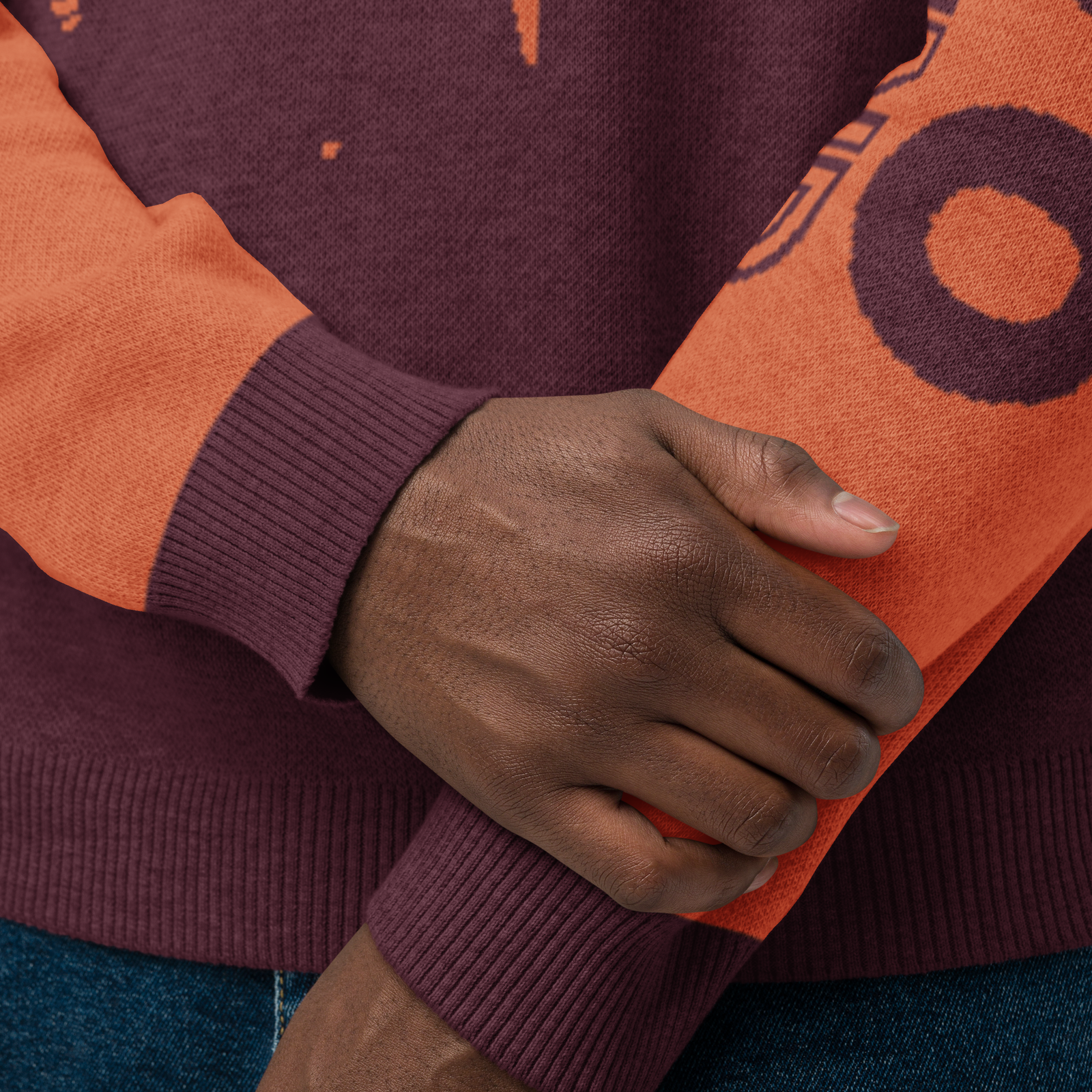 classic fit knitted crew neck sweater custom m product details 68ee43e0f23f8