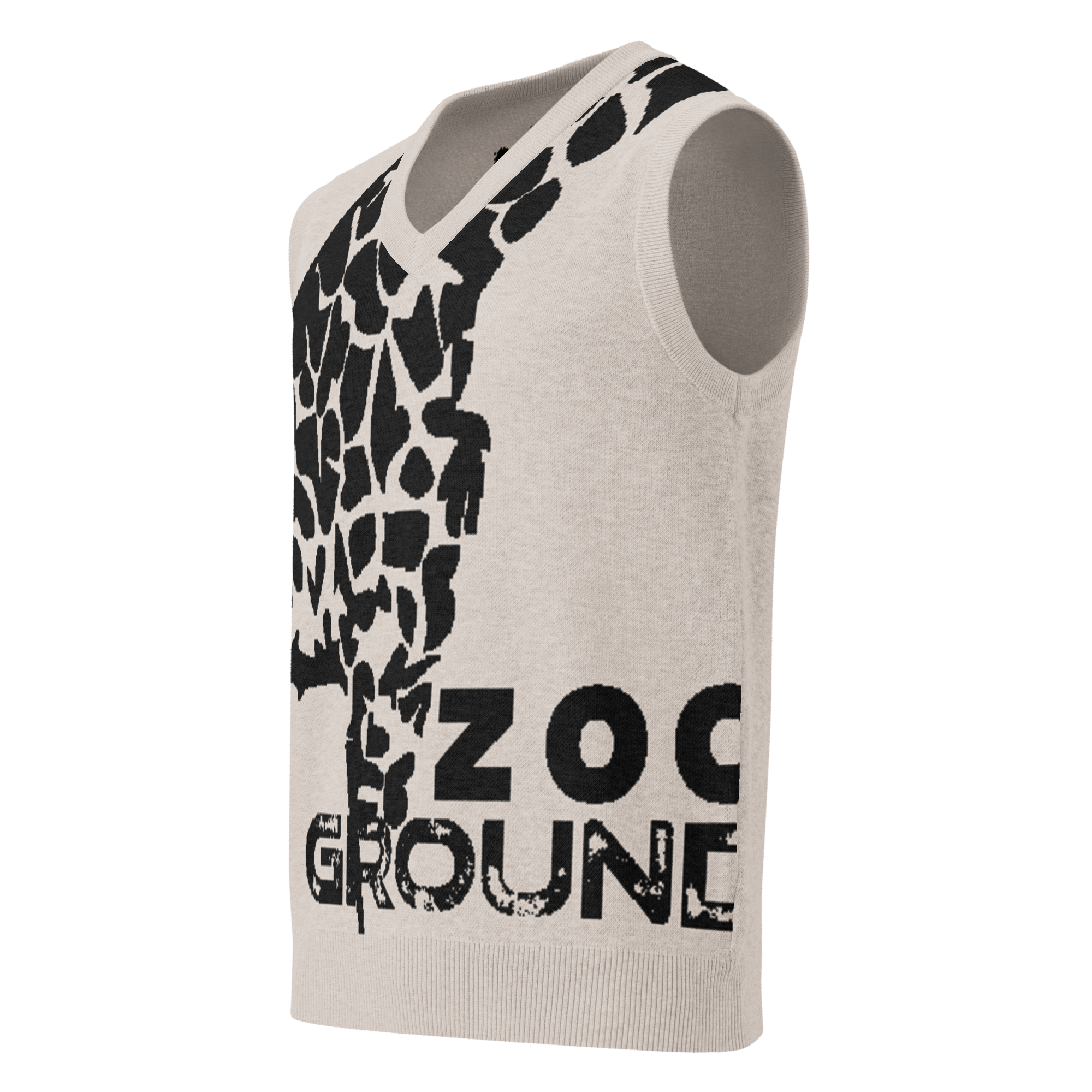 knitted v neck vest custom m front 6908650a9ff16