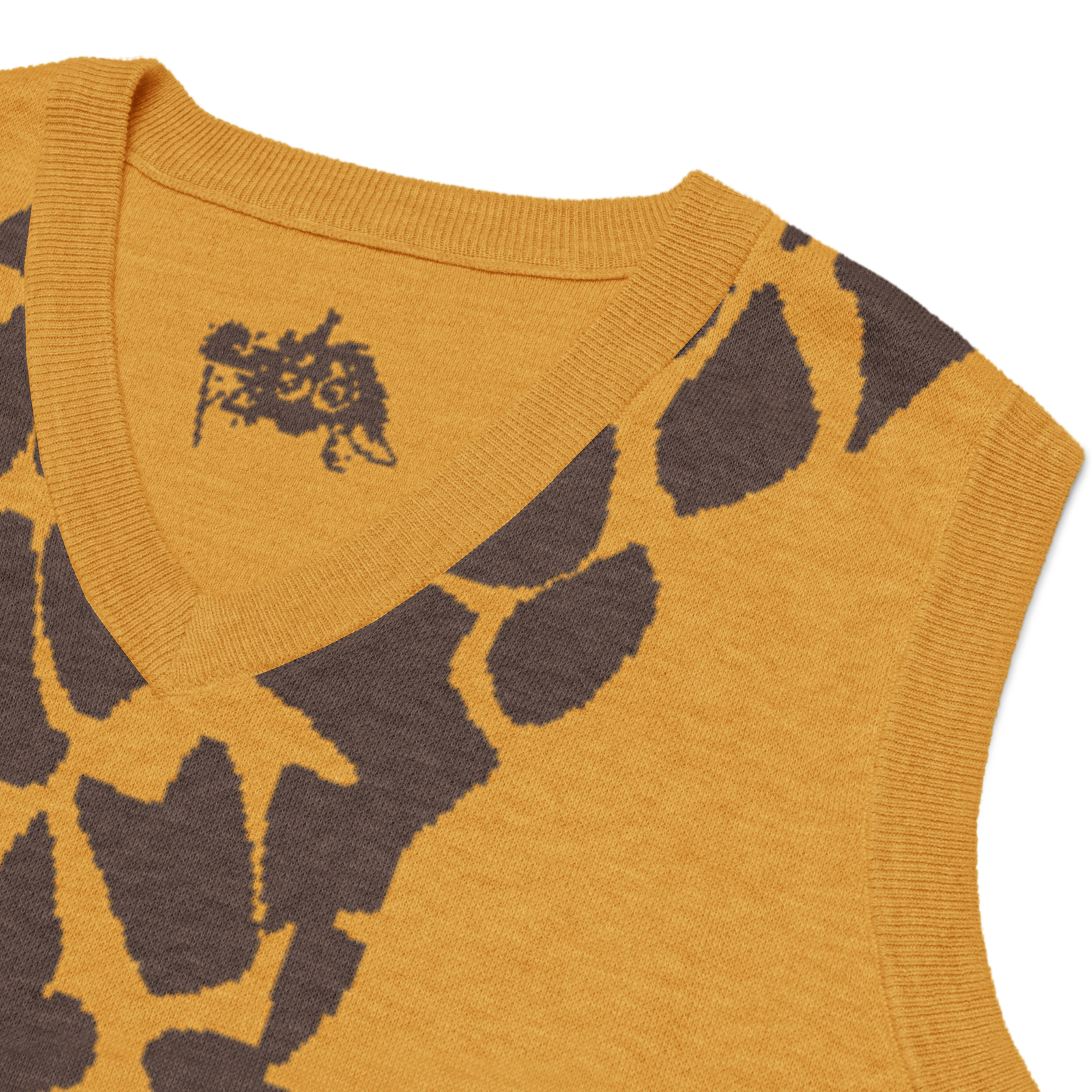 knitted v neck vest custom m product details 2 6908653d1aee3