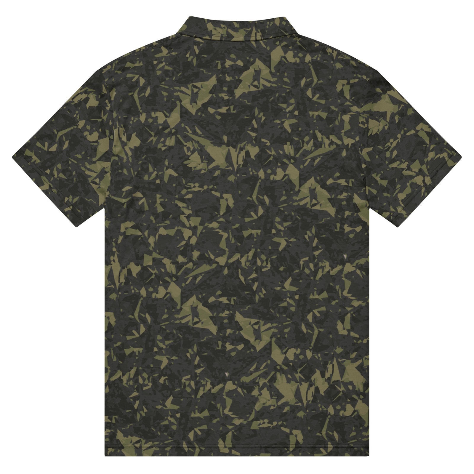 men’s slim fit polo green crystal