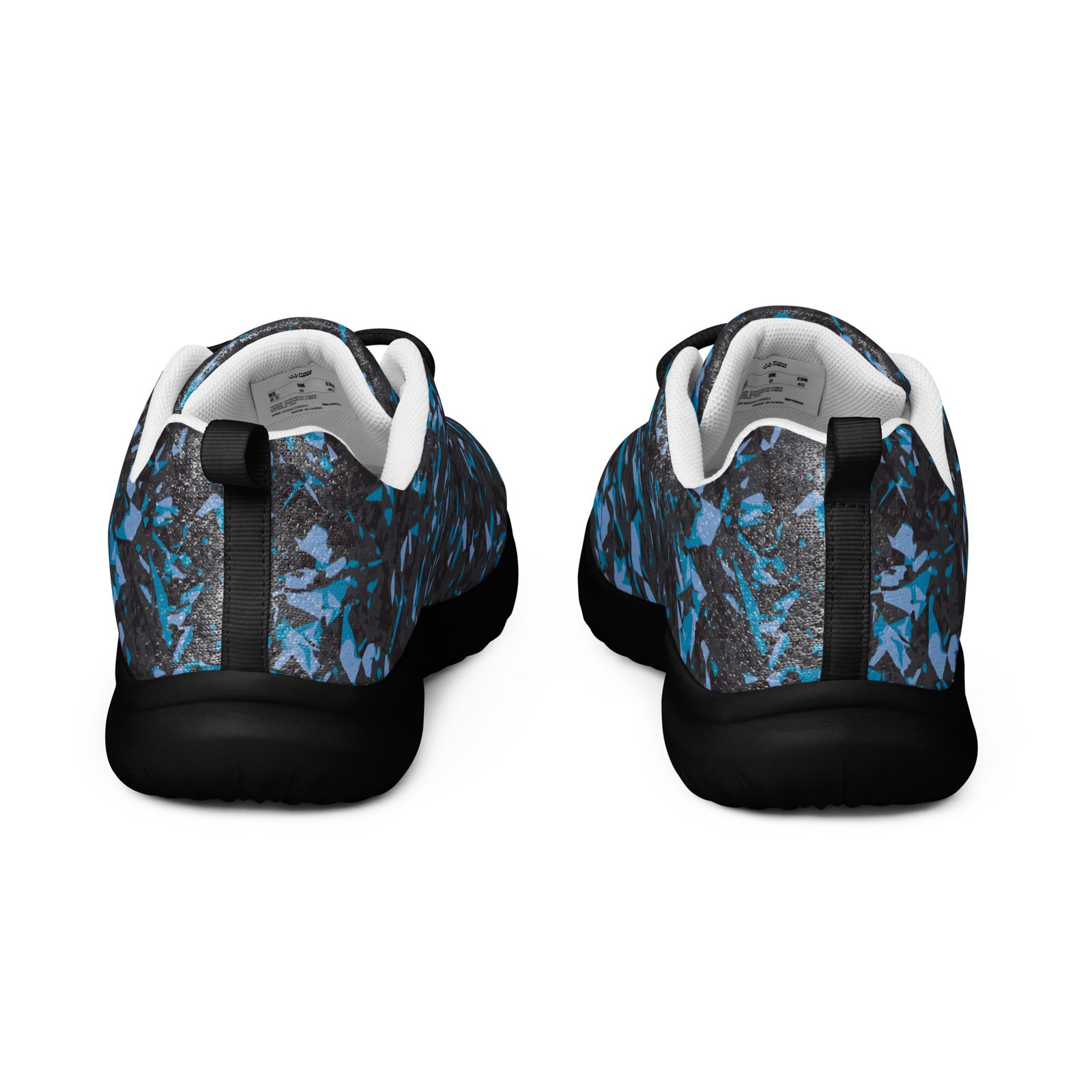 shoes men’s athletic – blue crystals