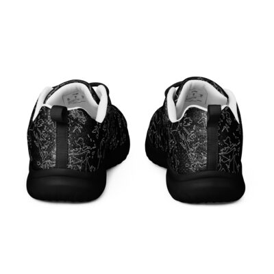 shoes men’s athletic – black crystals