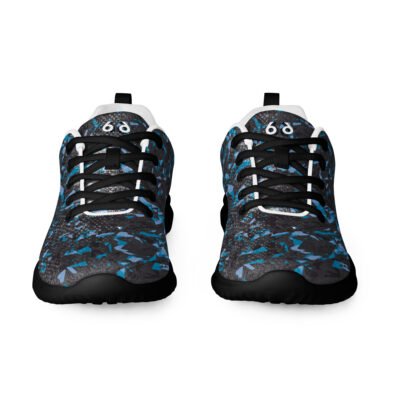 shoes men’s athletic – blue crystals