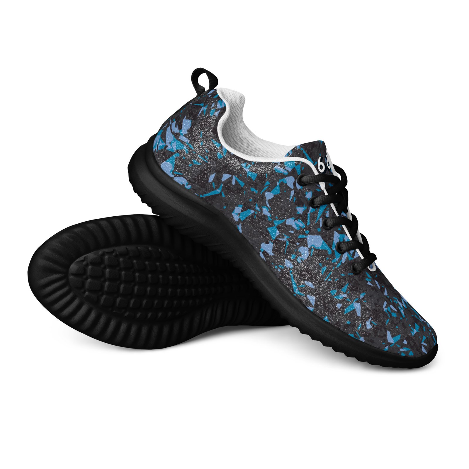 shoes men’s athletic – blue crystals