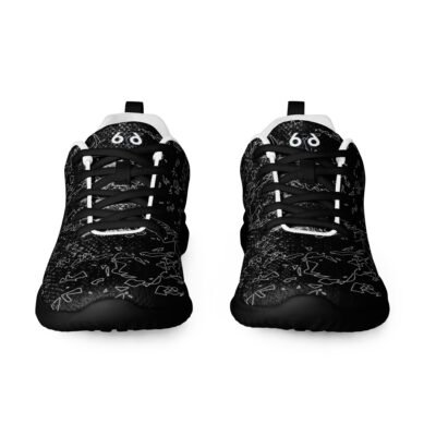 shoes men’s athletic – black crystals