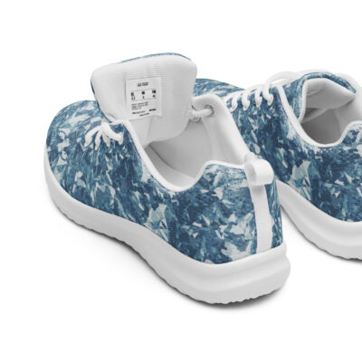 shoes men’s athletic – light blue crystals