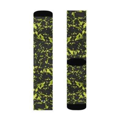 crew socks men's yellow crystal