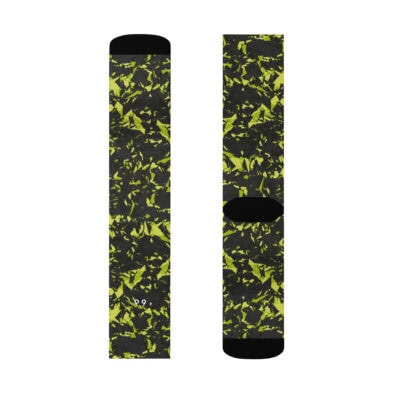 crew socks men's yellow crystal