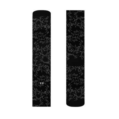 crew socks men's black crystal