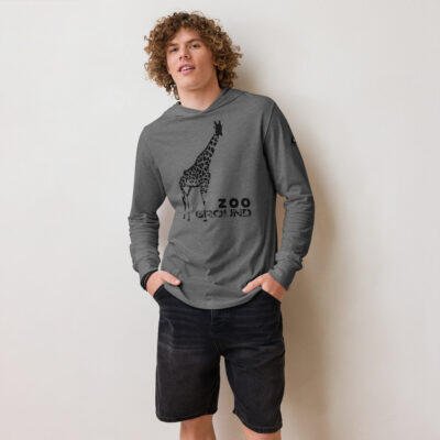 t shirt hooded long sleeve tee zoo ground