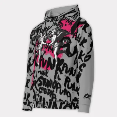 Men's hoodie from the Street Writers capsule collection with graffiti graphics inspired by the world of urban writers in your streetwear shop.