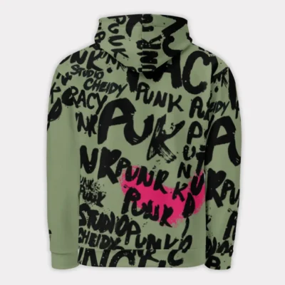 Men's hoodie from the Street Writers capsule collection with graffiti graphics inspired by the world of urban writers in your streetwear shop.