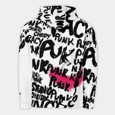 Men's hoodie from the Street Writers capsule collection with graffiti graphics inspired by the world of urban writers in your streetwear shop.
