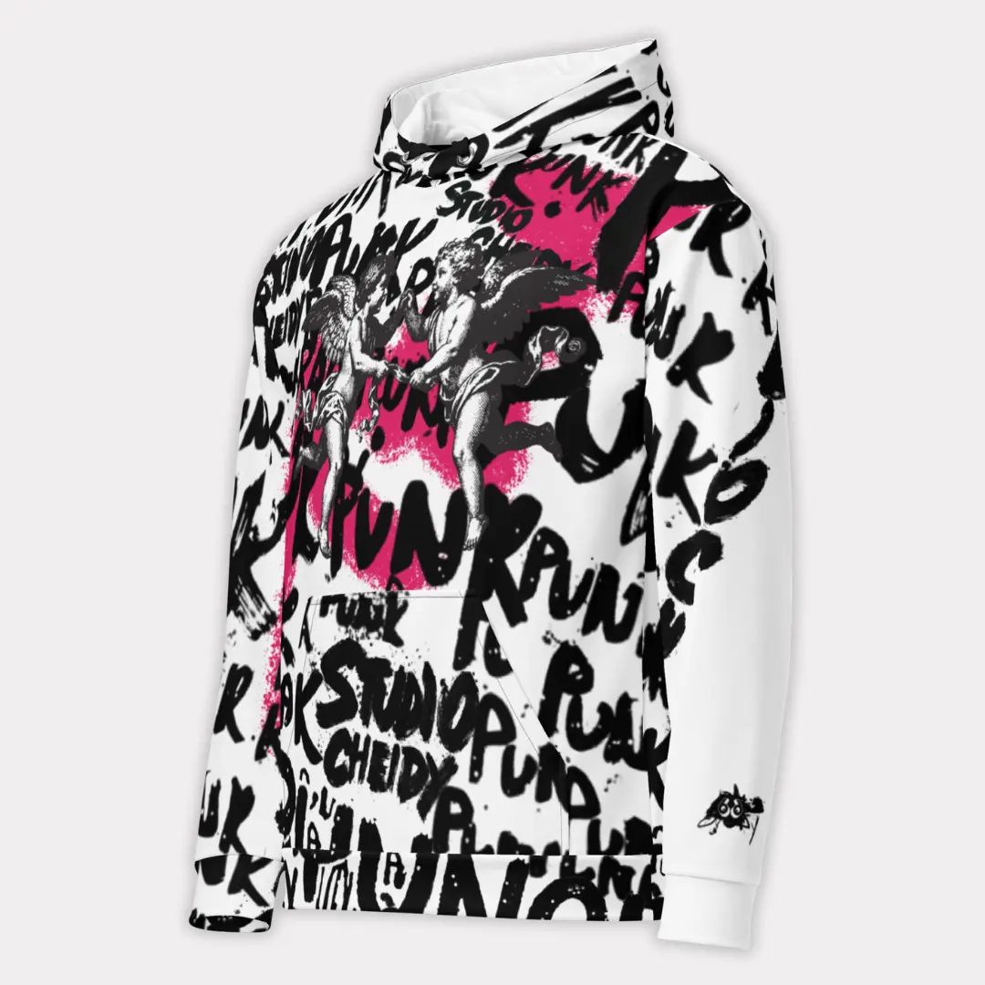 Men's hoodie from the Street Writers capsule collection with graffiti graphics inspired by the world of urban writers in your streetwear shop.