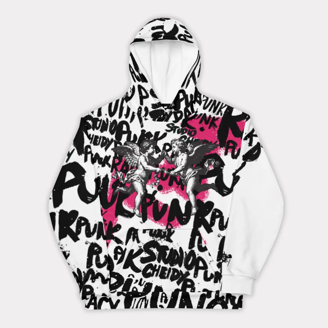 Men's hoodie from the Street Writers capsule collection with graffiti graphics inspired by the world of urban writers in your streetwear shop.