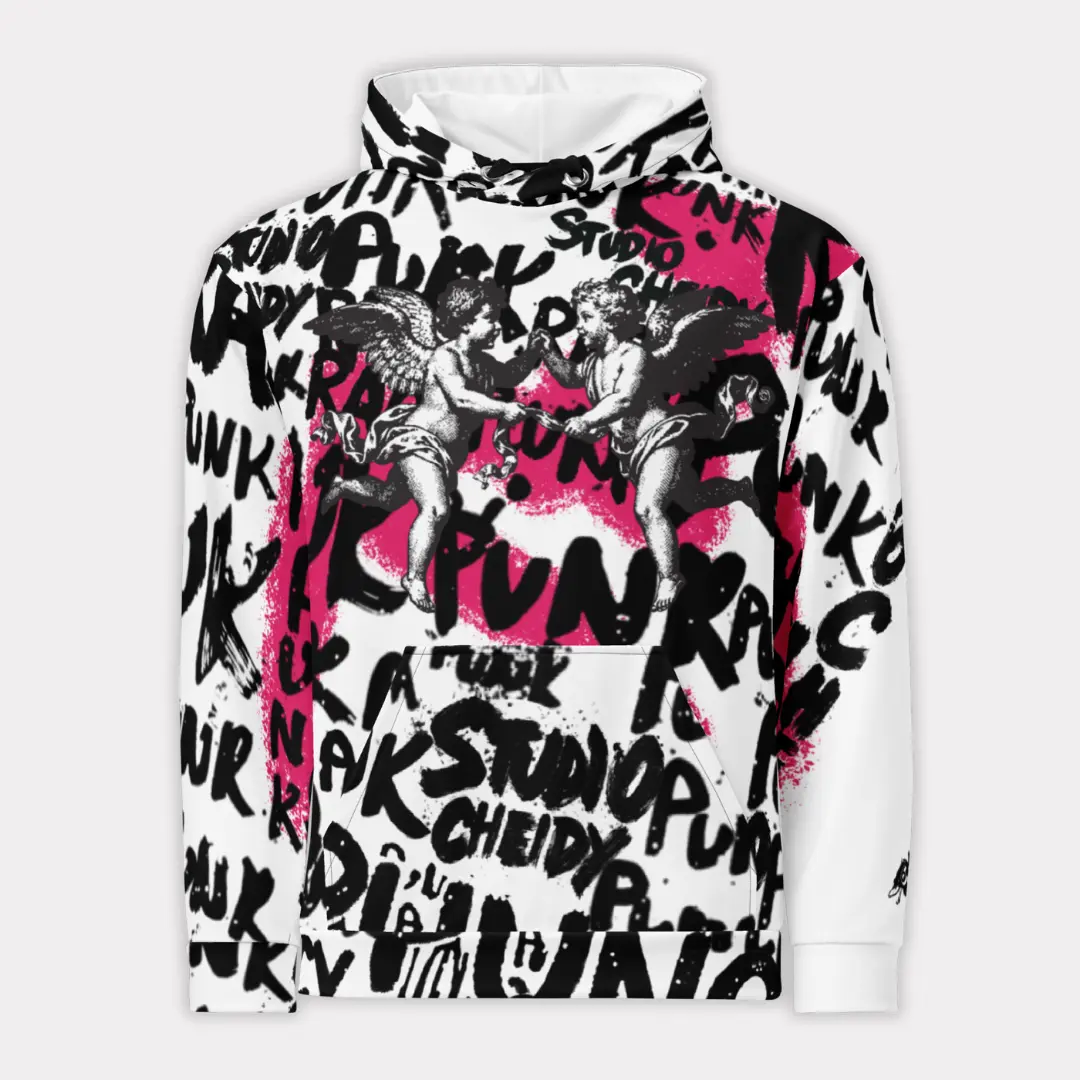 Men's hoodie from the Street Writers capsule collection with graffiti graphics inspired by the world of urban writers in your streetwear shop.