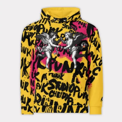 Men's hoodie from the Street Writers capsule collection with graffiti graphics inspired by the world of urban writers in your streetwear shop.