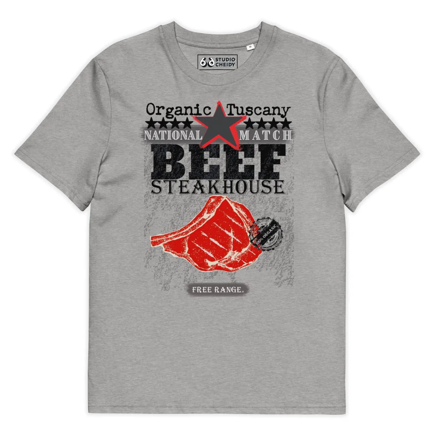 gray t shirt men tuscany