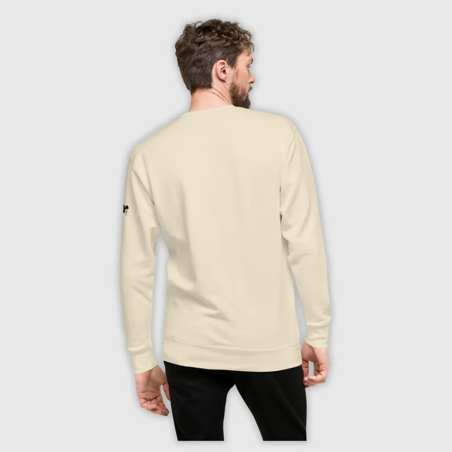 sweatshirt mens design gorilla bone dynamic back