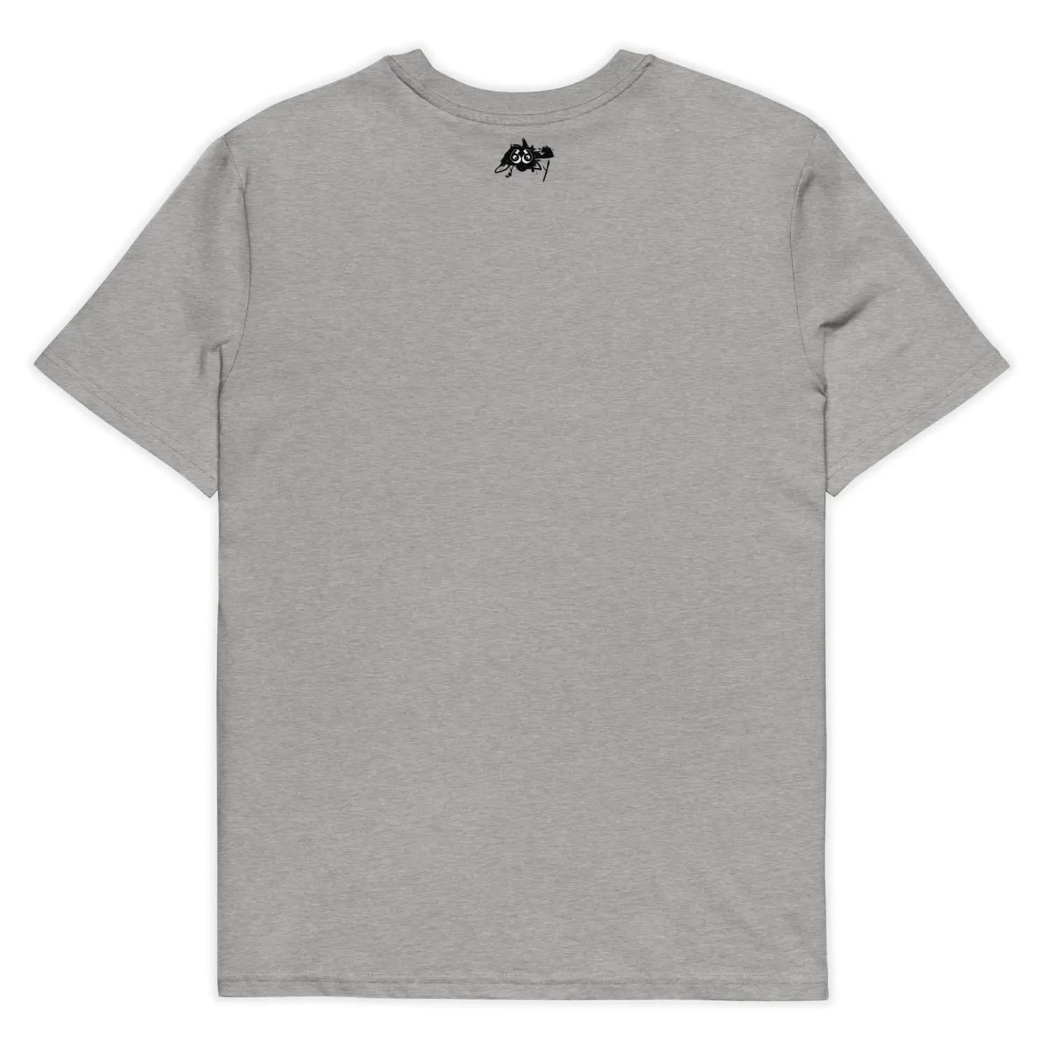 t shirt men street gray back