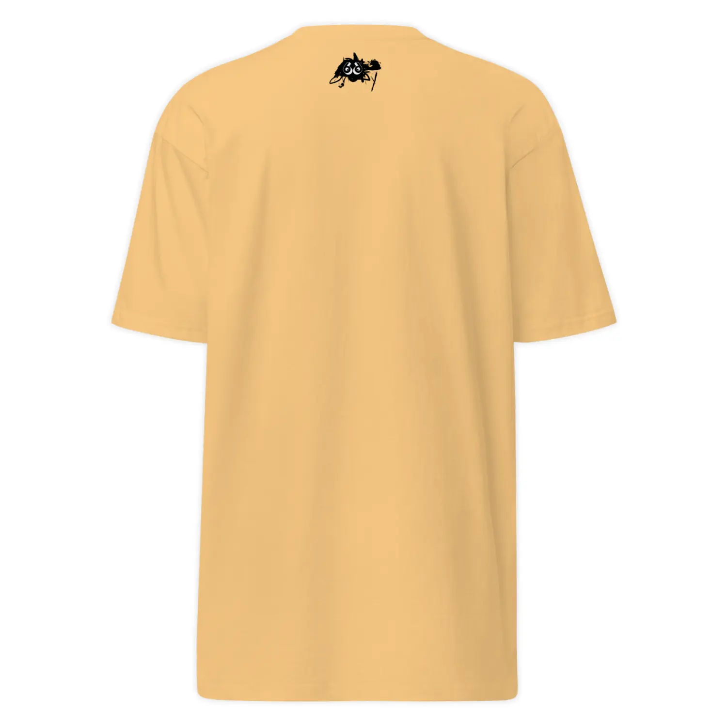 Men’s Zoo Ground T-shirt in 100% premium cotton featuring a stylized giraffe graphic and urban logo on a neutral background.
