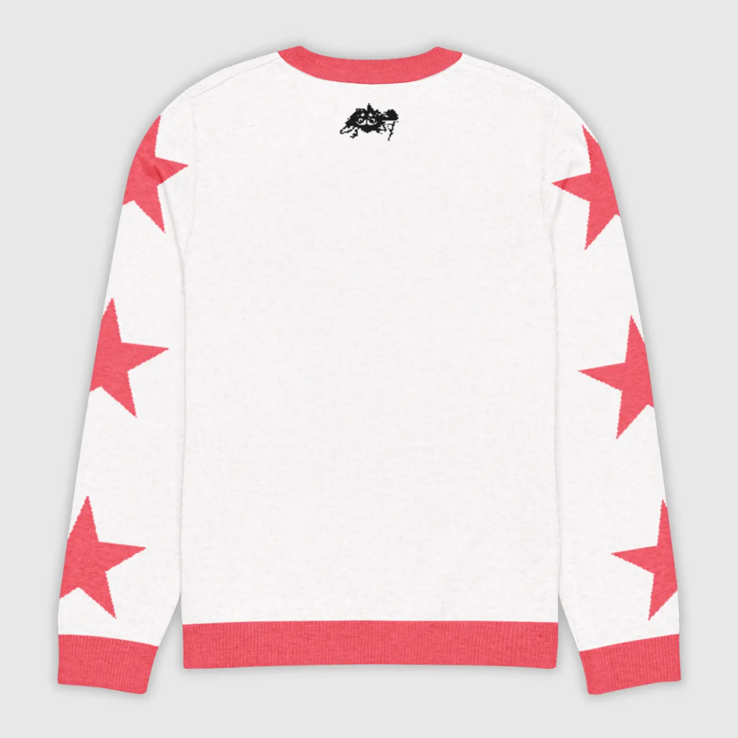 Womens streetwear sweater with vintage-alpine iconography and graphics of skiers on the slopes of Cortina, artistic and original design.