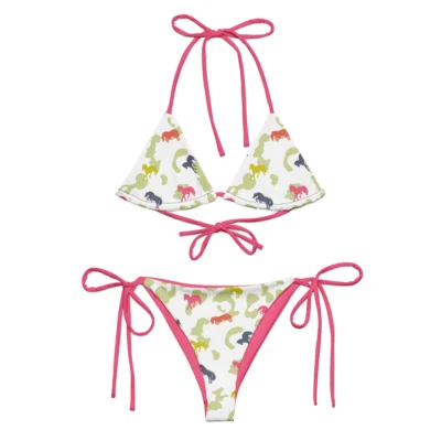 bikini camouflage natural sporty front