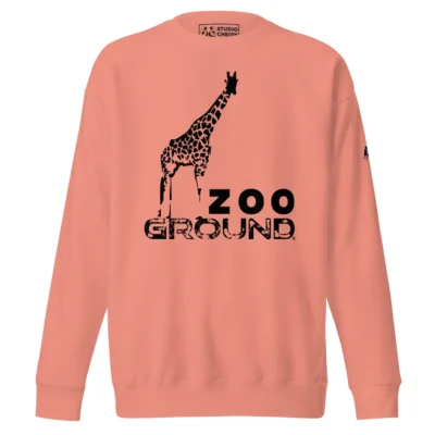 sweatshirt women’s – zoo ground dusty rose