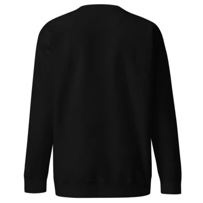 sweatshirts vegan or organic black back