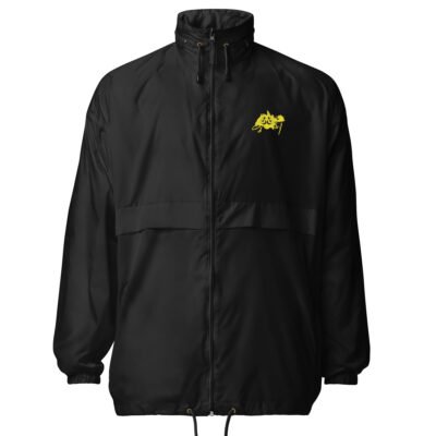 windbreaker women's pep sketch yellow