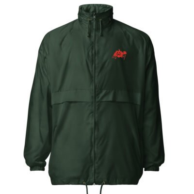 windbreaker women's | pep sketch red