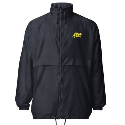 windbreaker women's pep sketch yellow