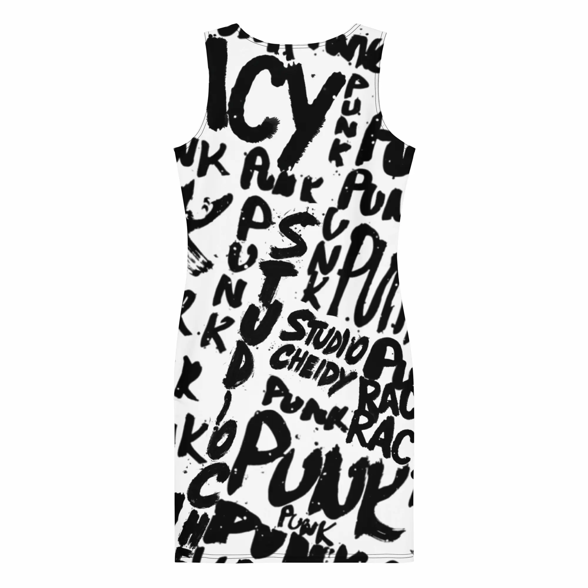 bodycon dress angels back