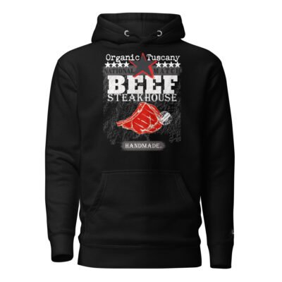 tuscany hoodie | vegan beef