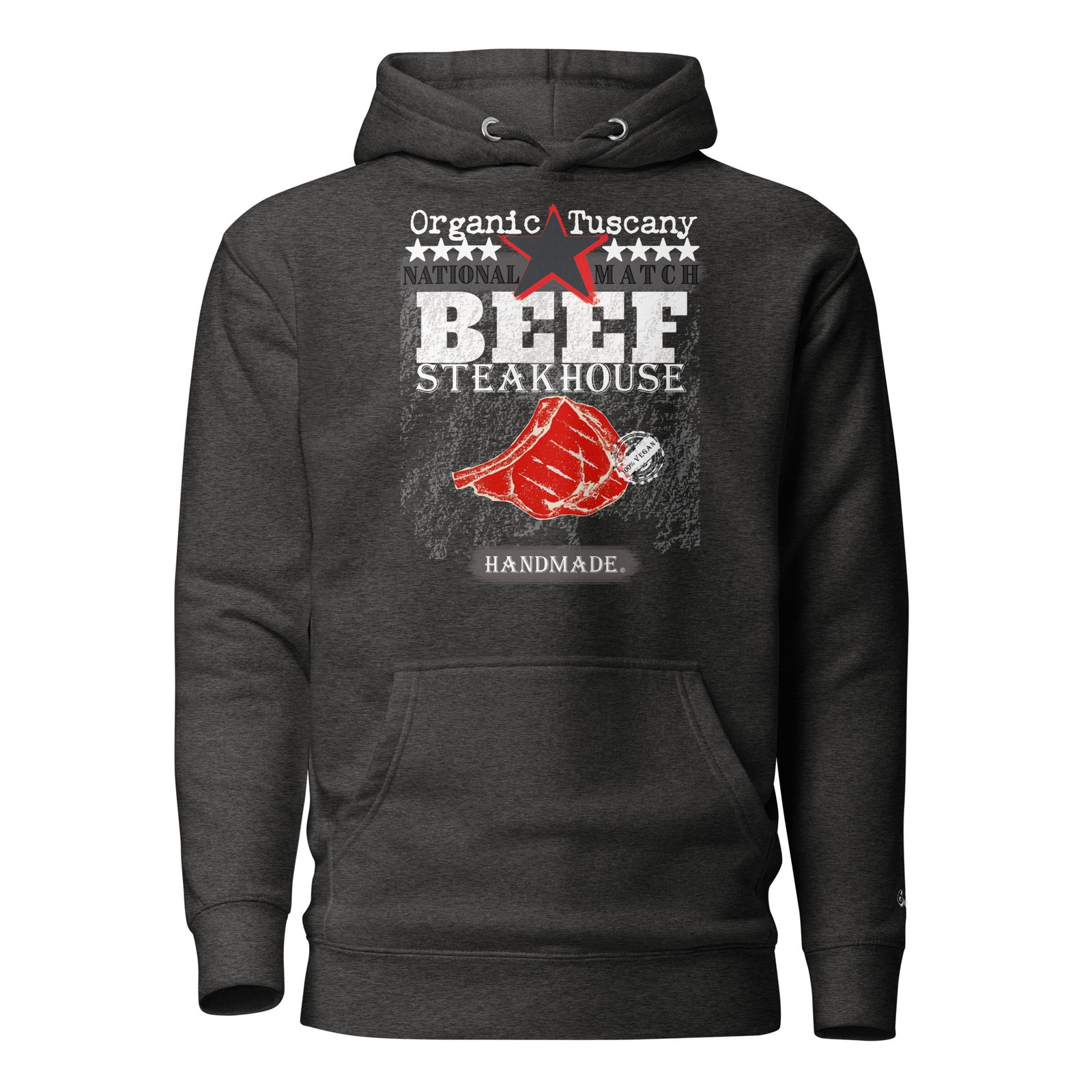 tuscany hoodie | vegan beef