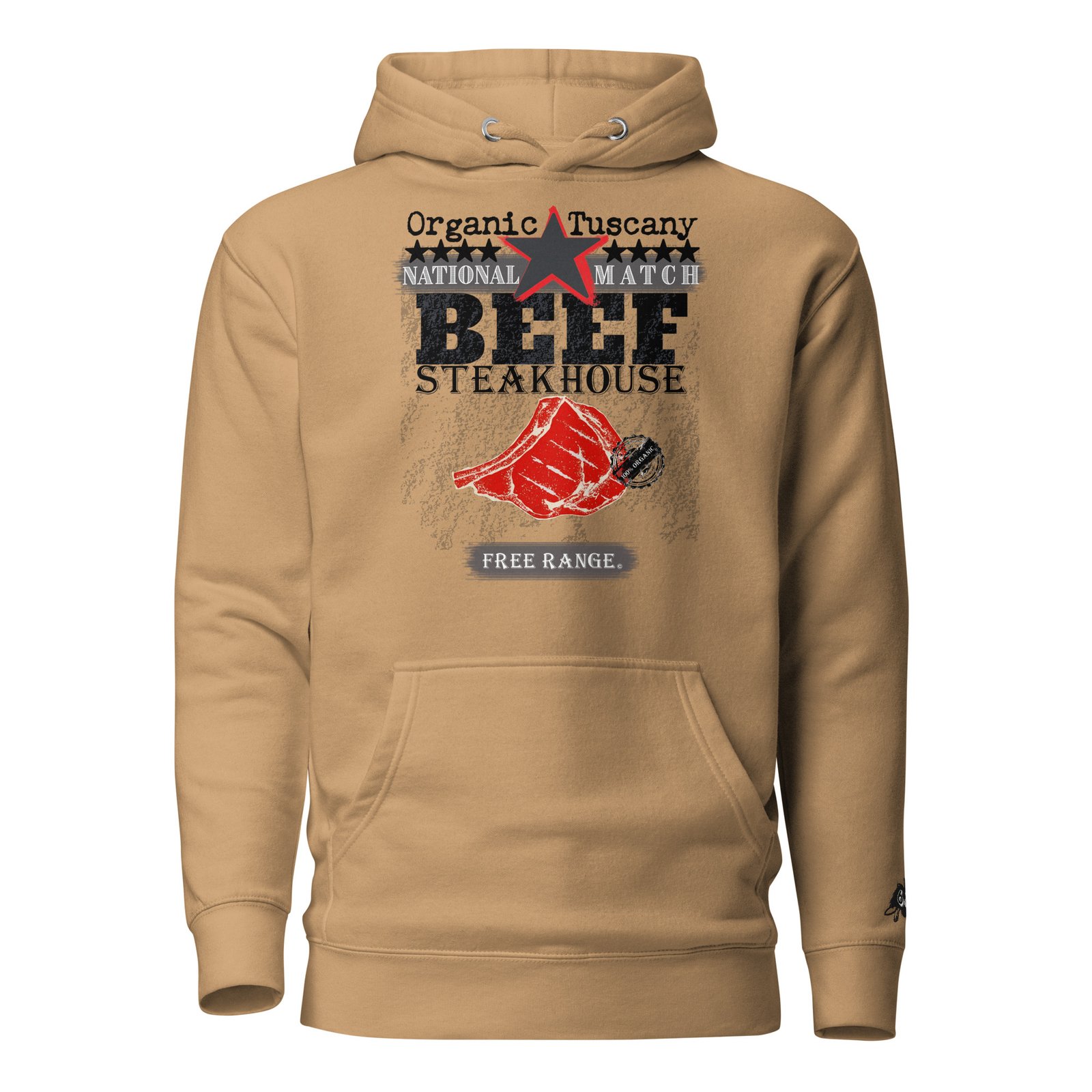 hoodie tuscany | organic beef