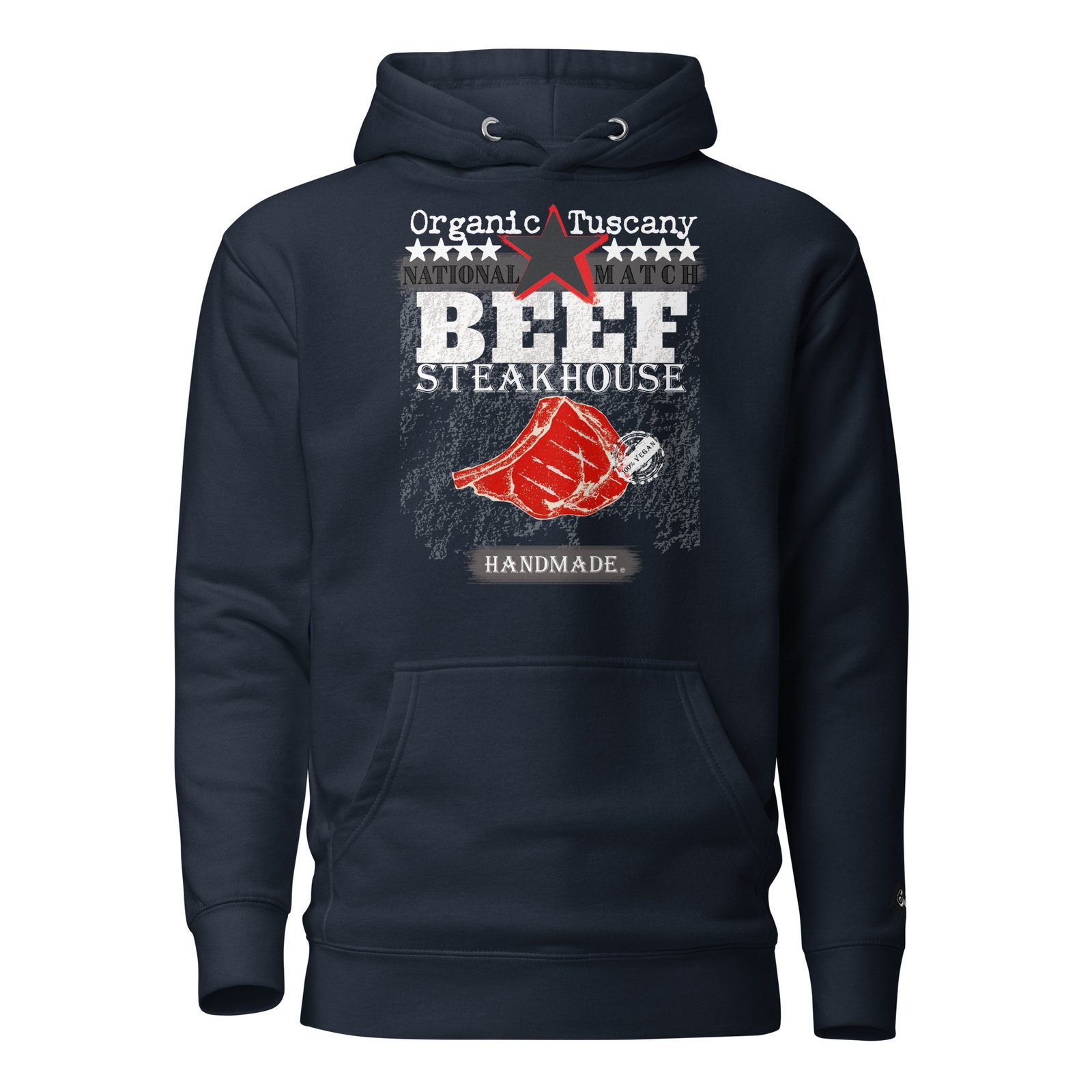 tuscany hoodie | vegan beef
