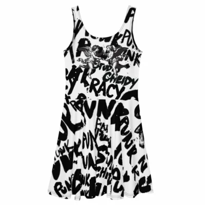 skater dress angels back