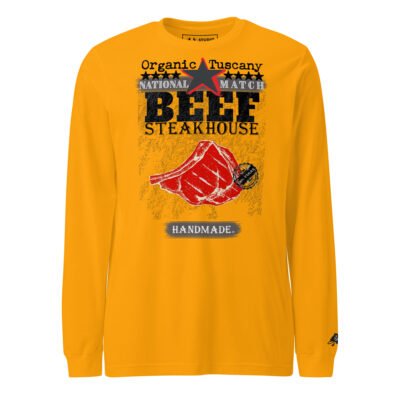 long sleeve tee tuscan | vegan beef