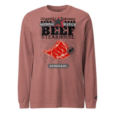 long sleeve tee tuscan | vegan beef