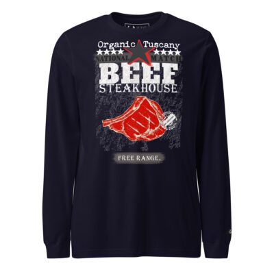 tuscan long sleeve tee | organic beef