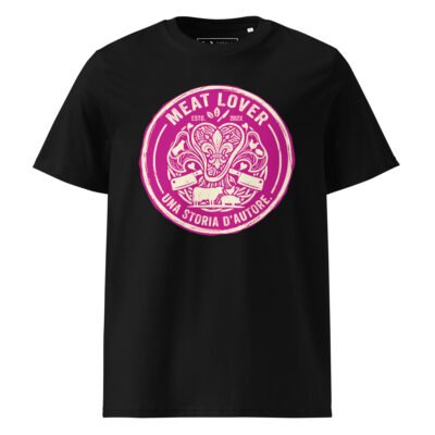 t shirt meat lover | wild raspberry