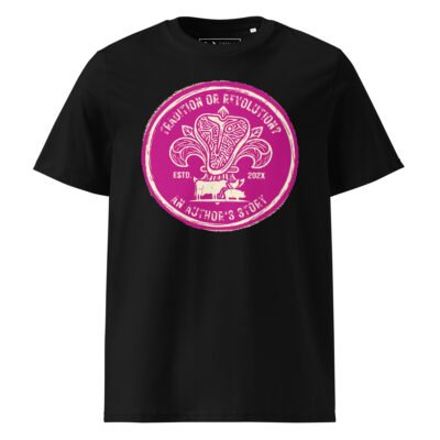 tuscany edition organic tee | shocking pink graffiti
