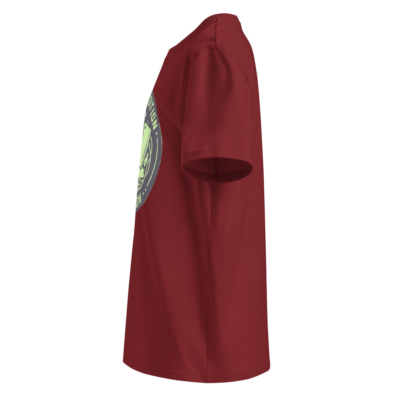 tuscany tradition tee | urban industrial evolution green fluo