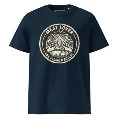 t shirt meat lover | charcoal black