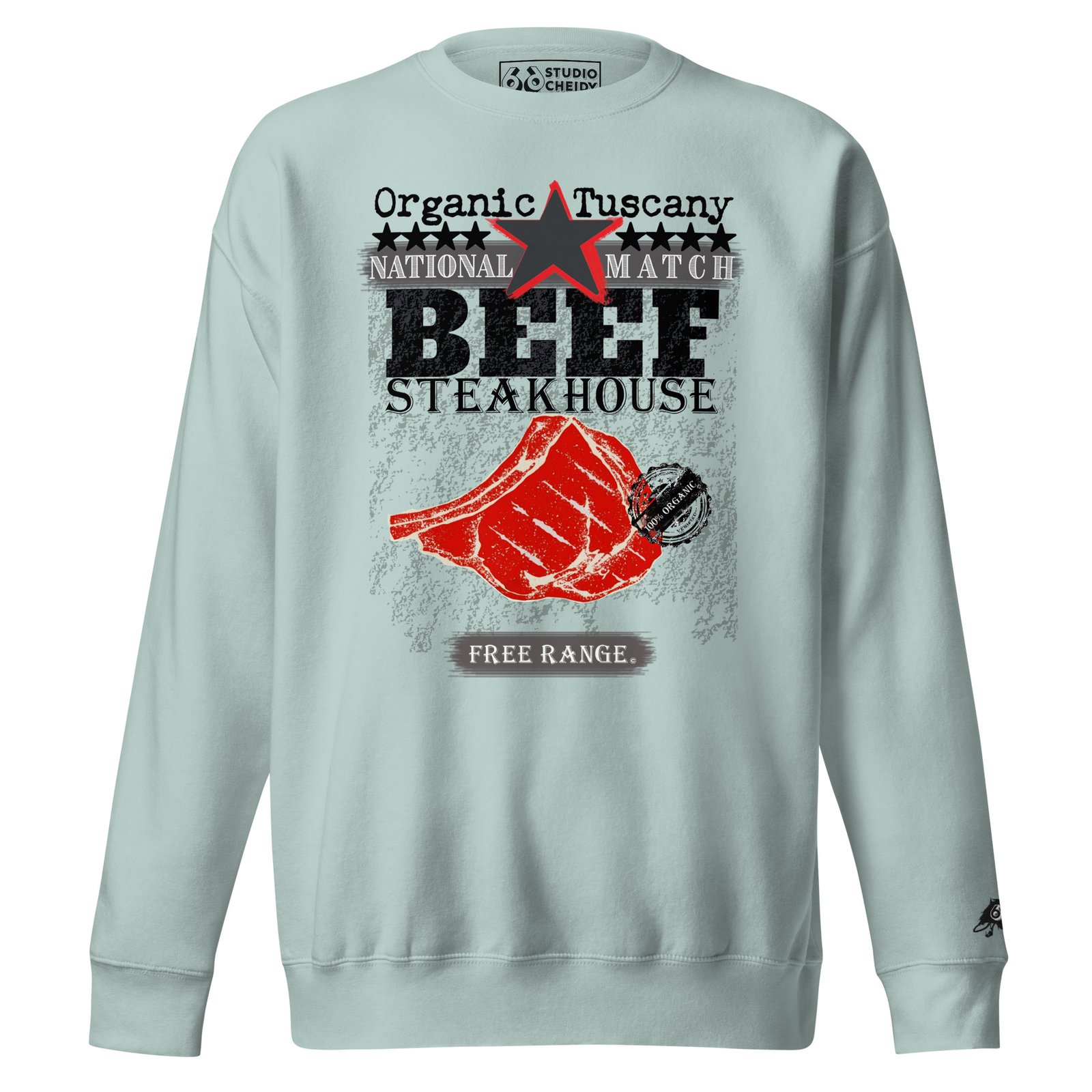 sweatshirt tuscany | organic beef