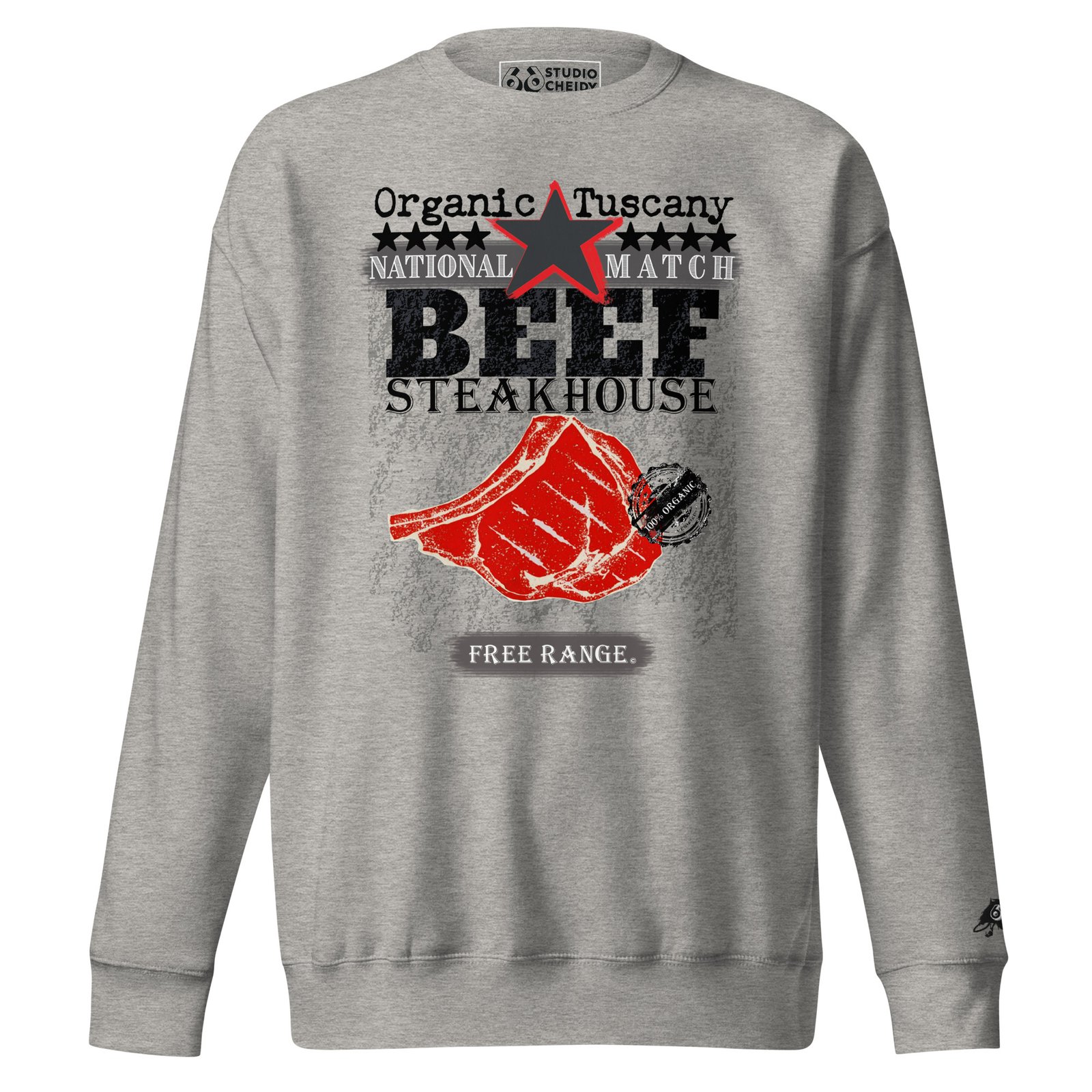 sweatshirt tuscany | organic beef