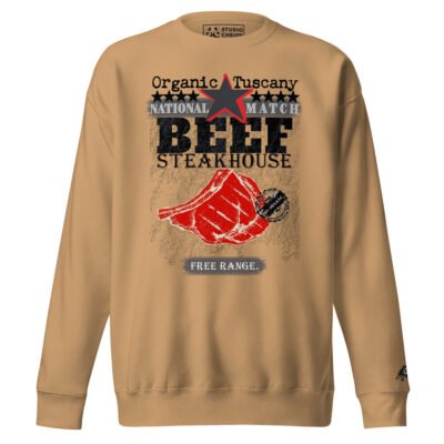 sweatshirt tuscany | organic beef
