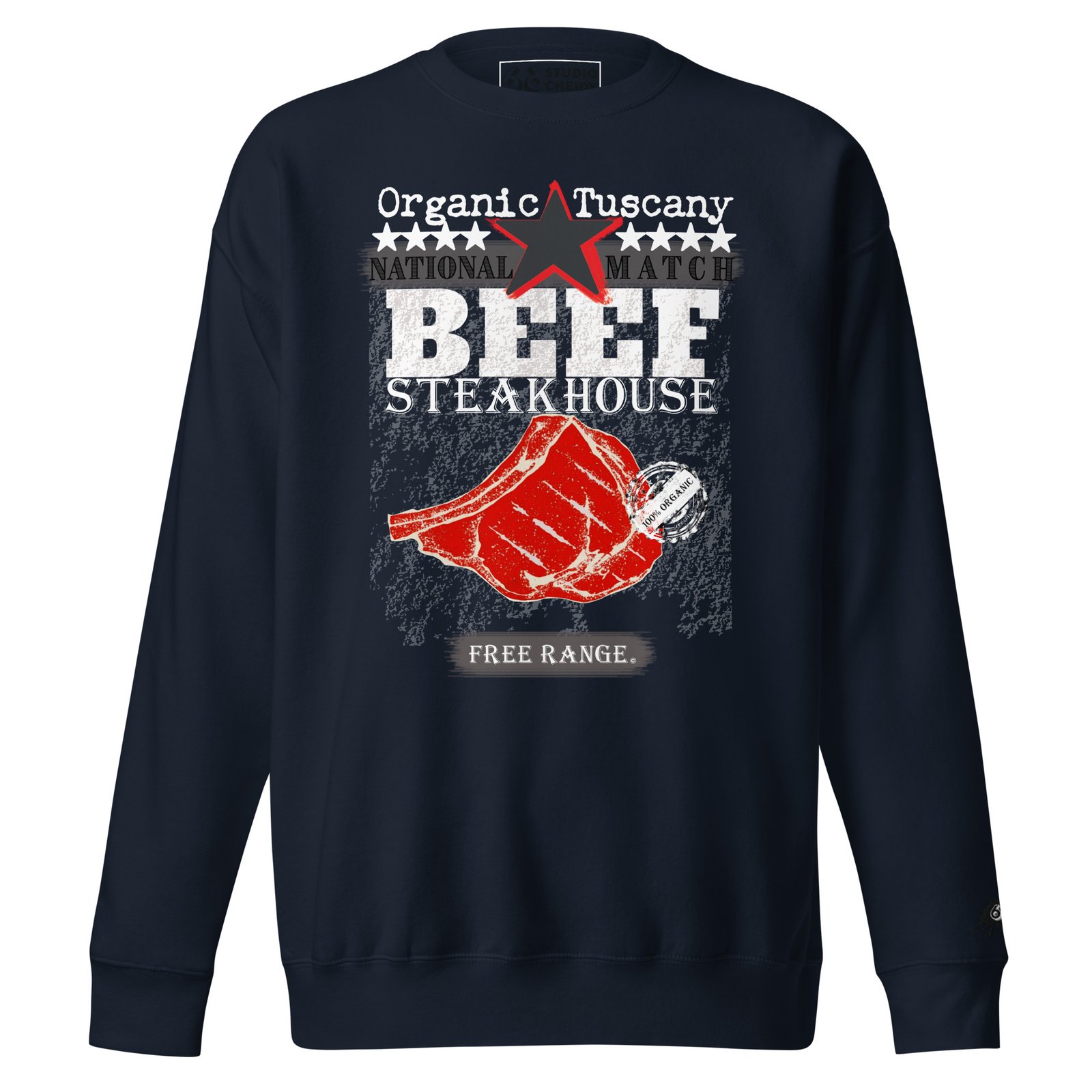 tuscany sweatshirt | organic beef