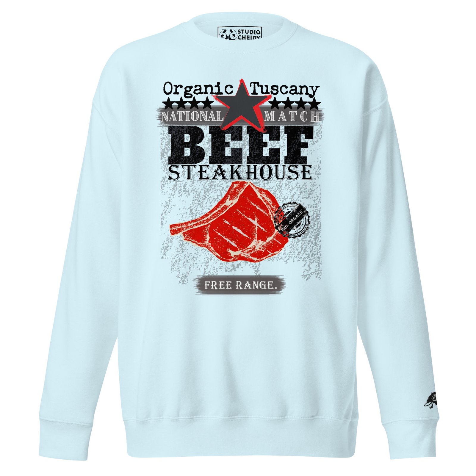 sweatshirt tuscany | organic beef